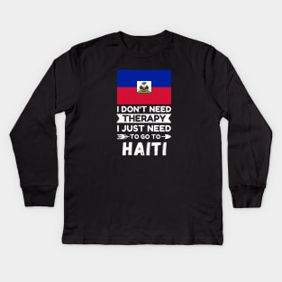 Haiti Kids Long Sleeve T-Shirt